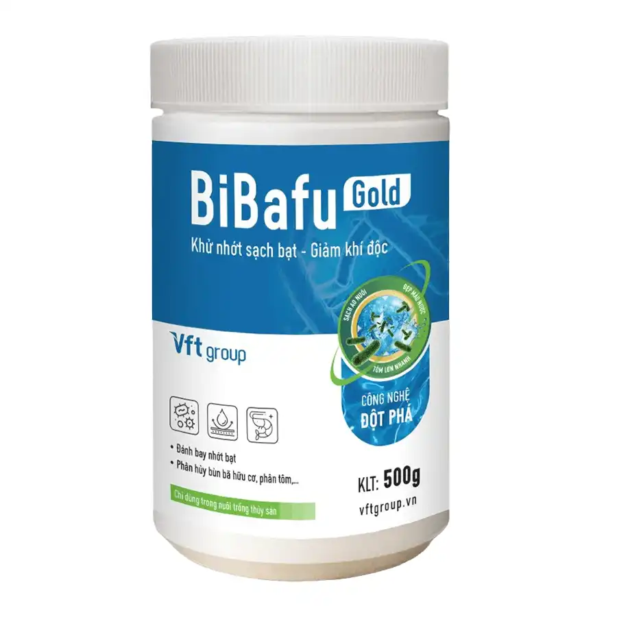 Bibafu Gold có chứa các chủng vi sinh giúp xử lý khí độc